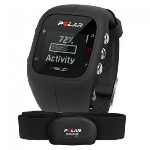 Polar A300 Sporthorloge zwart met hartslagsensor 90051953